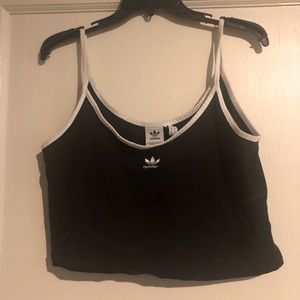 Adidas cropped tank top.